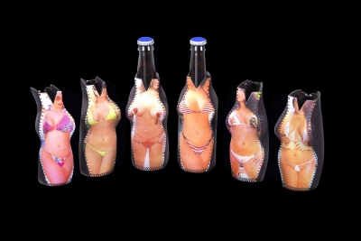 1396 - Neoprene Bikini Bottle Coolie - Assorted Designs