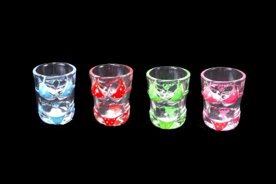 Bikini Body Shot Glass (Four Assorted Colors)