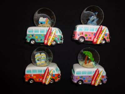 Mini Van Water Globe - Assorted Colors & Designs