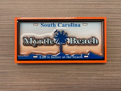 1731-MB - Myrtle Beach License Plate Magnet