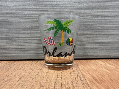 1125V - Palm Tree Shot Glass