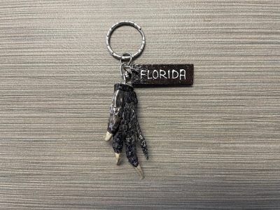 3199 - Alligator Foot Keychain 