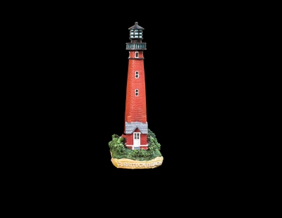 1752 - Currituck Beach Resin Lighthouse 3"